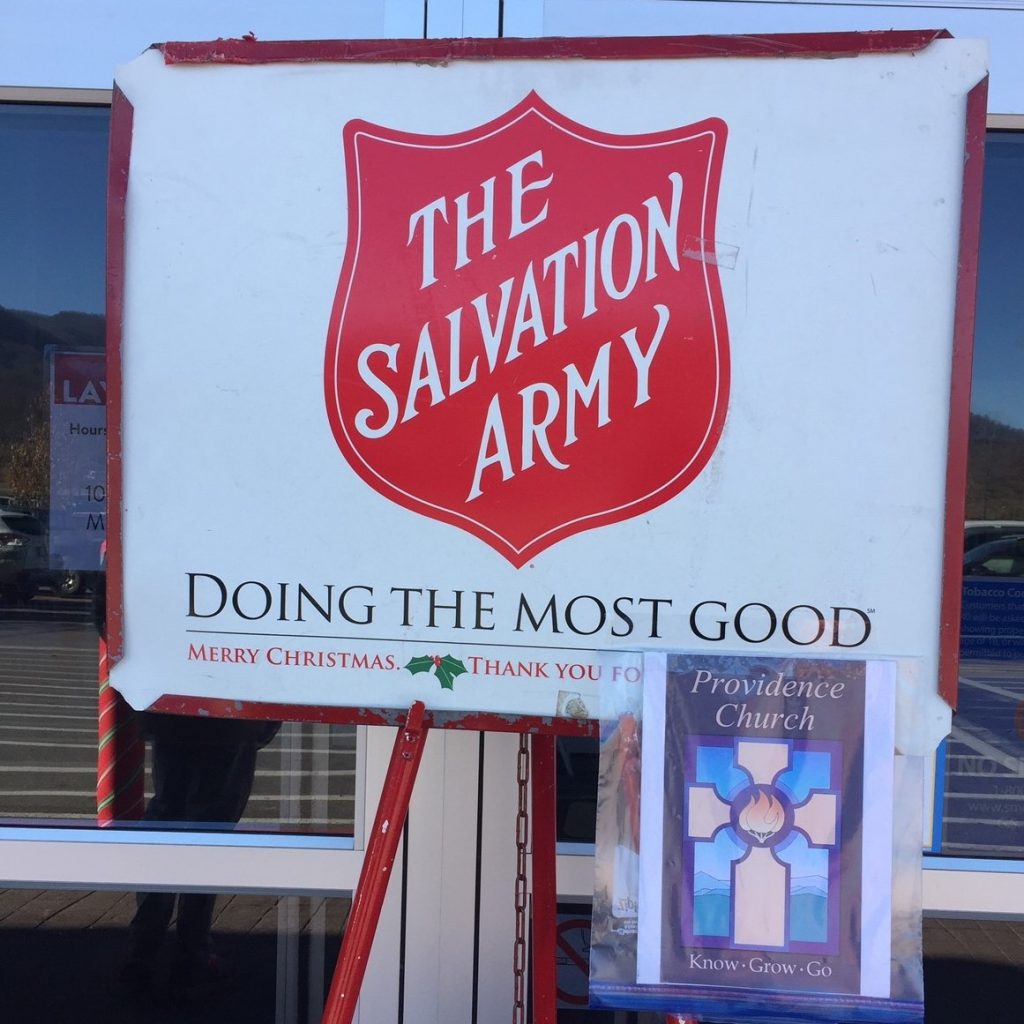 Providence Church EPC » Salvation Army Bell Ringing